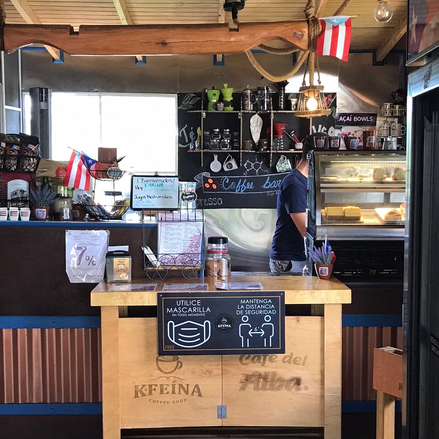 Puerto Nuevo Beach Kfeina Counter Inside