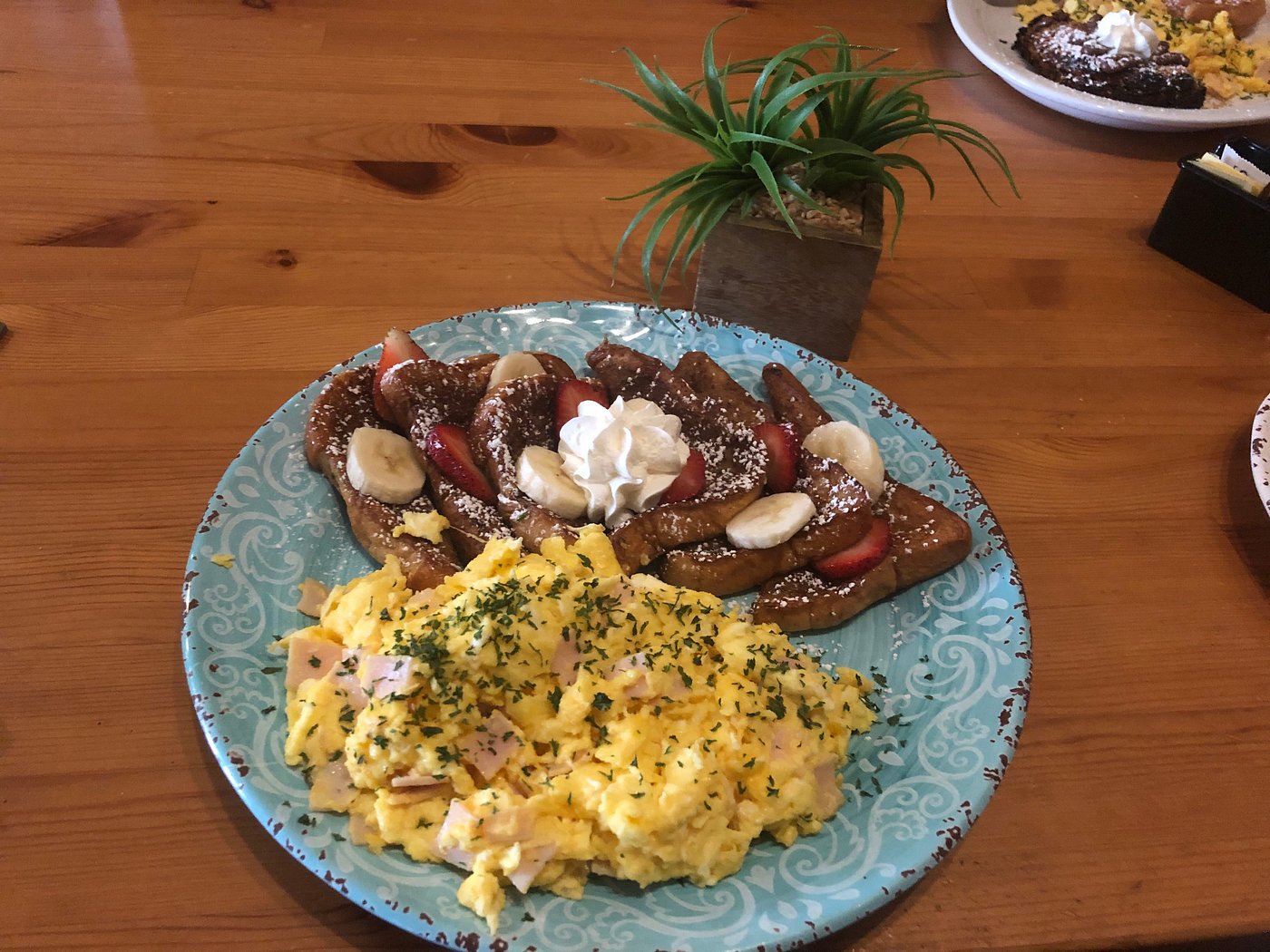 Puerto Nuevo Beach Panakeia Scrambled Eggs And French Toast
