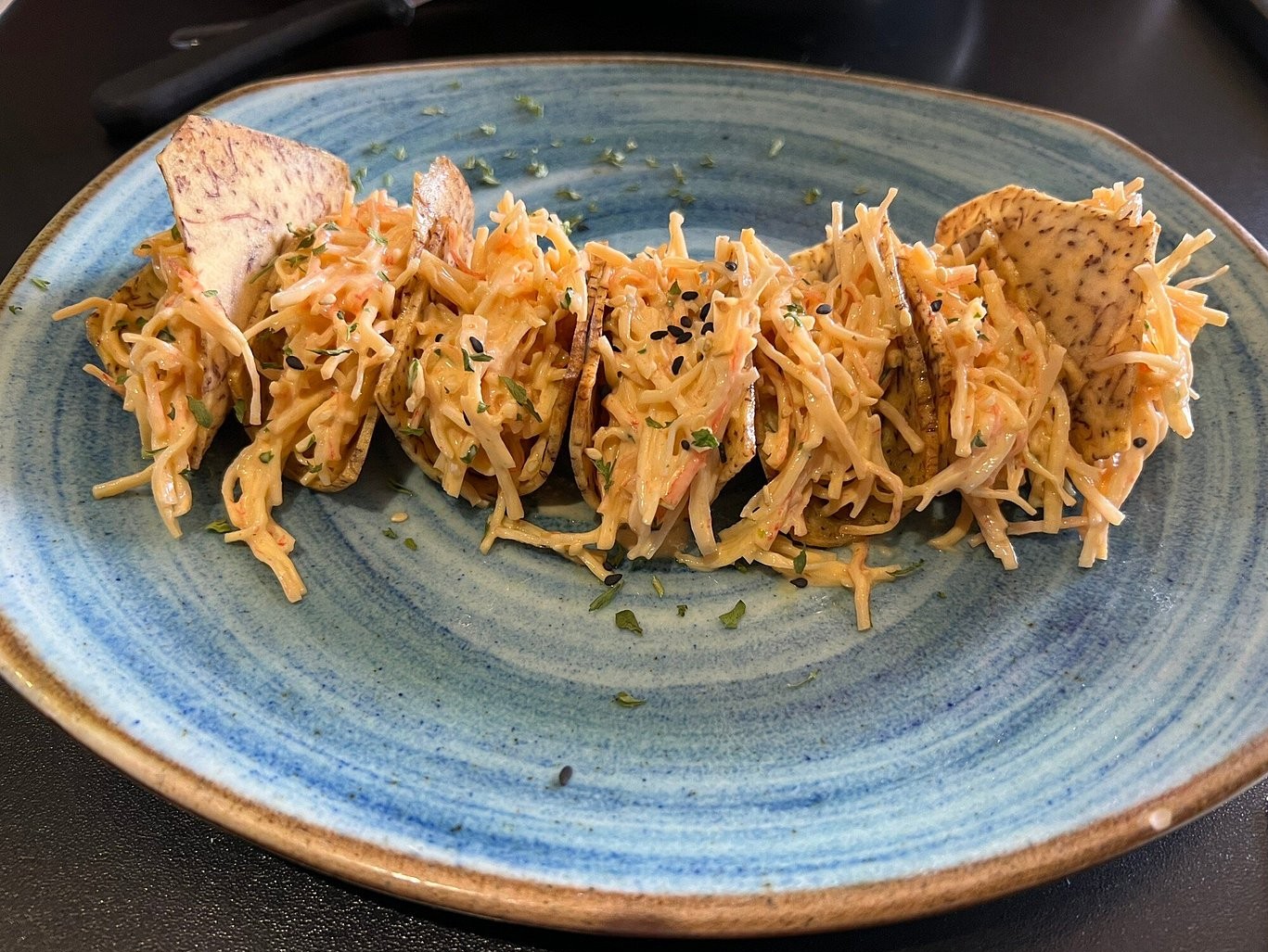 Puerto Nuevo Beach Up Restaurant Fried Appetizer