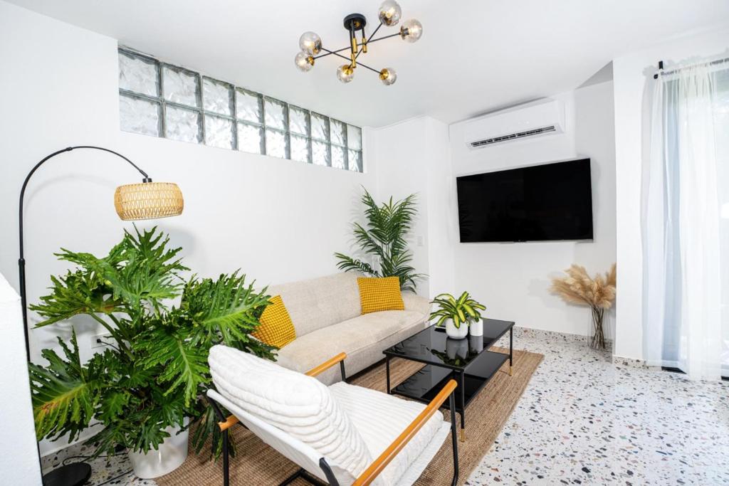 Garden Of Eden Hotel Puerto Nuevo Beach Vega Baja Tv Room